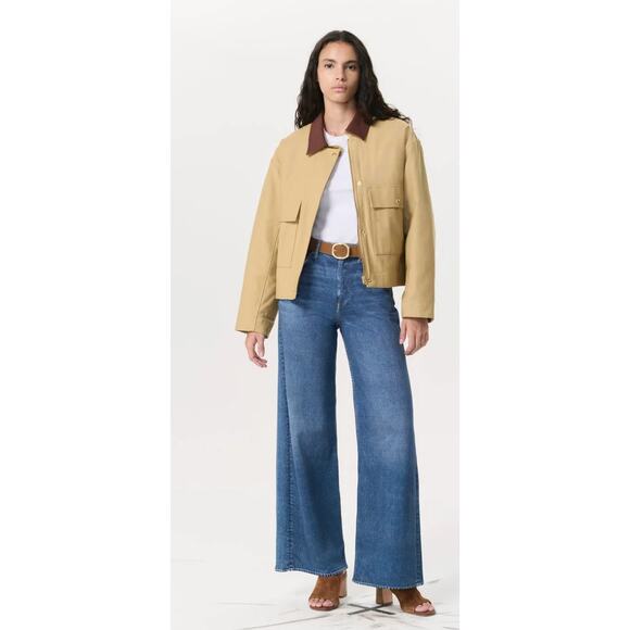 New Rag & Bone Miramar Sofie Wide-Leg Pants Jeans Size 27 Kimber - Picture 1 of 8